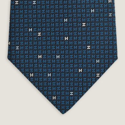 H織りタイ バイカラー 《ファソネ H》 | Hermès - エルメス-公式サイト